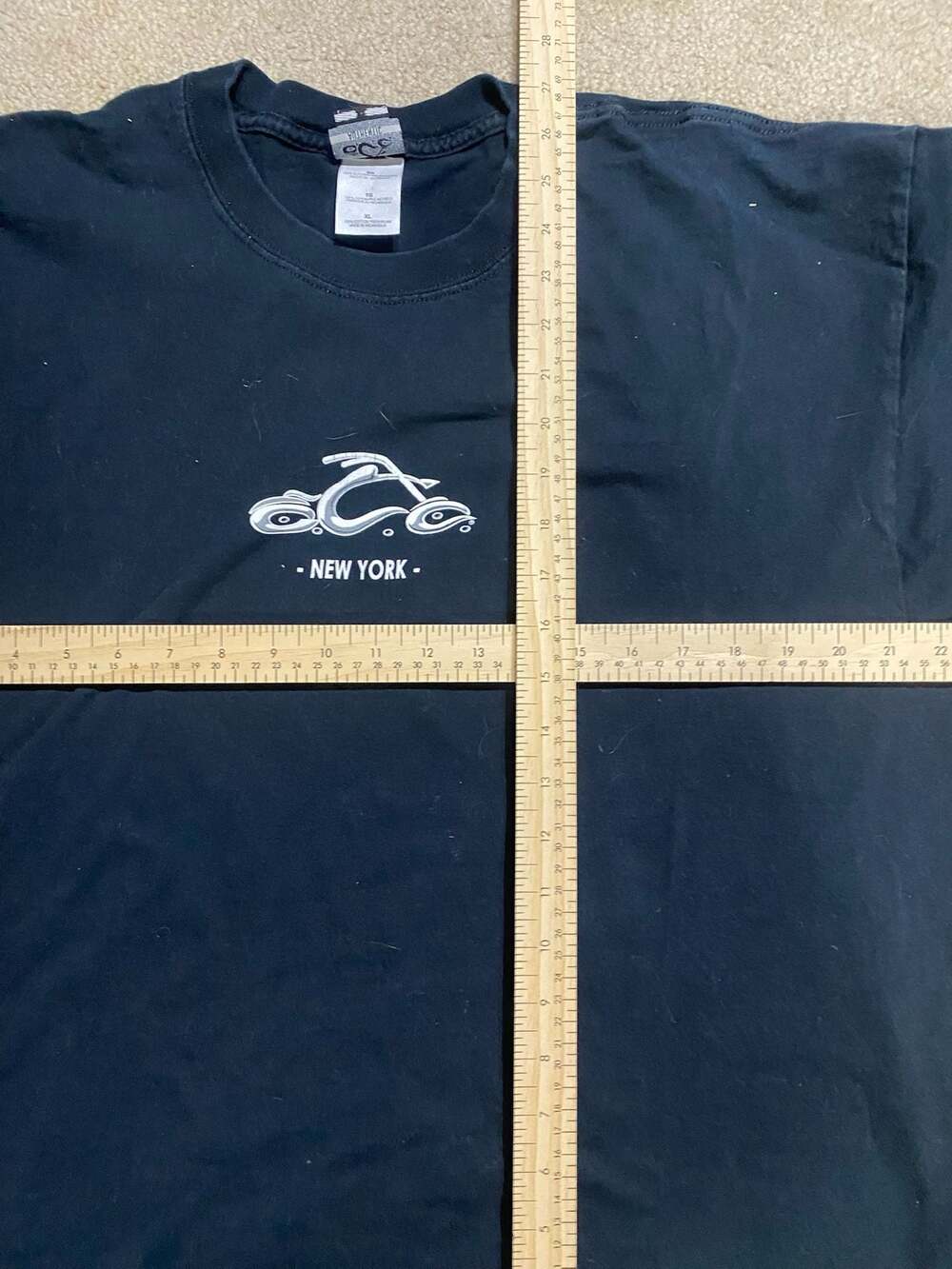 Vintage Orange County Choppers New York Biker Graphic T-Shirt XL